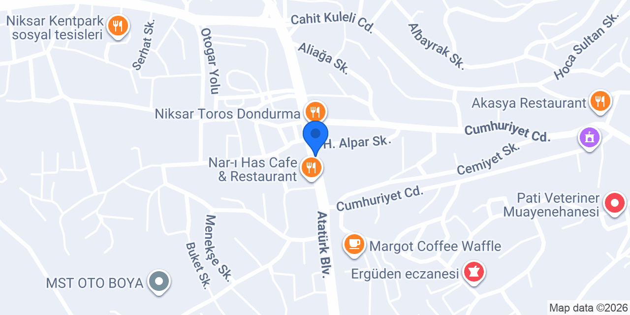 ULUPINAR TESİSAT konumu