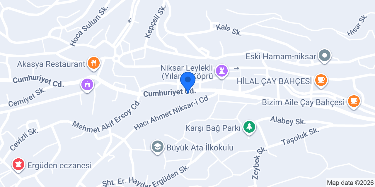 Yaramış Eczanesi konumu