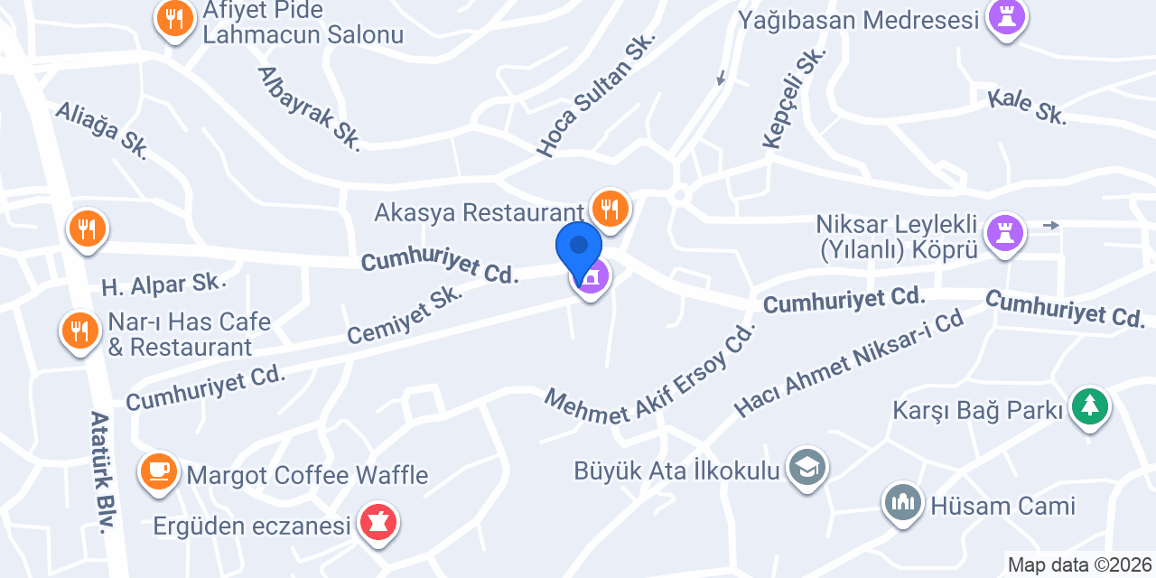 OZİ DÖNER konumu