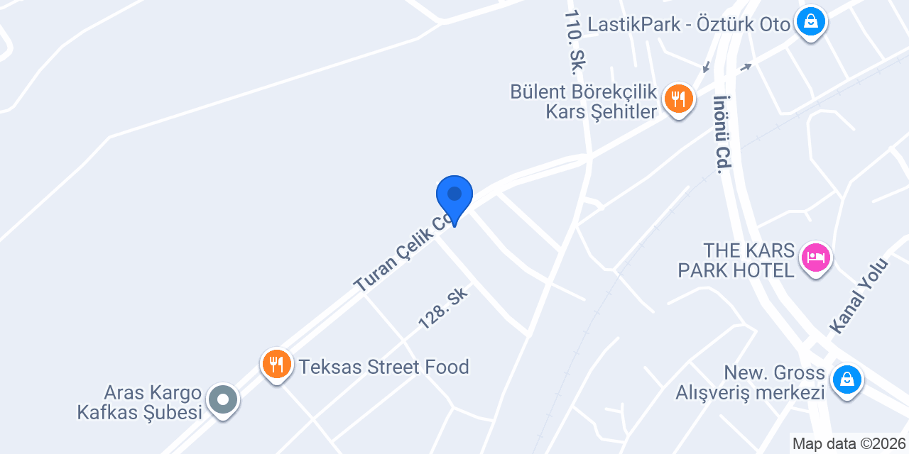 Çardak Patisserie konumu
