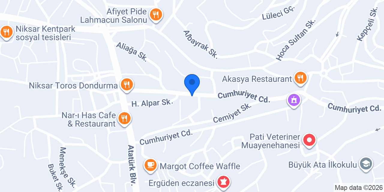 Altın Makas konumu
