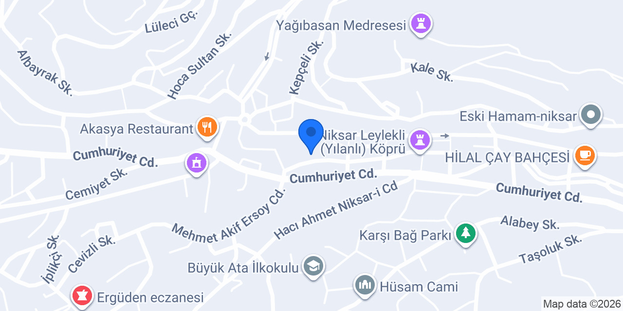 Fer Hediyelik konumu