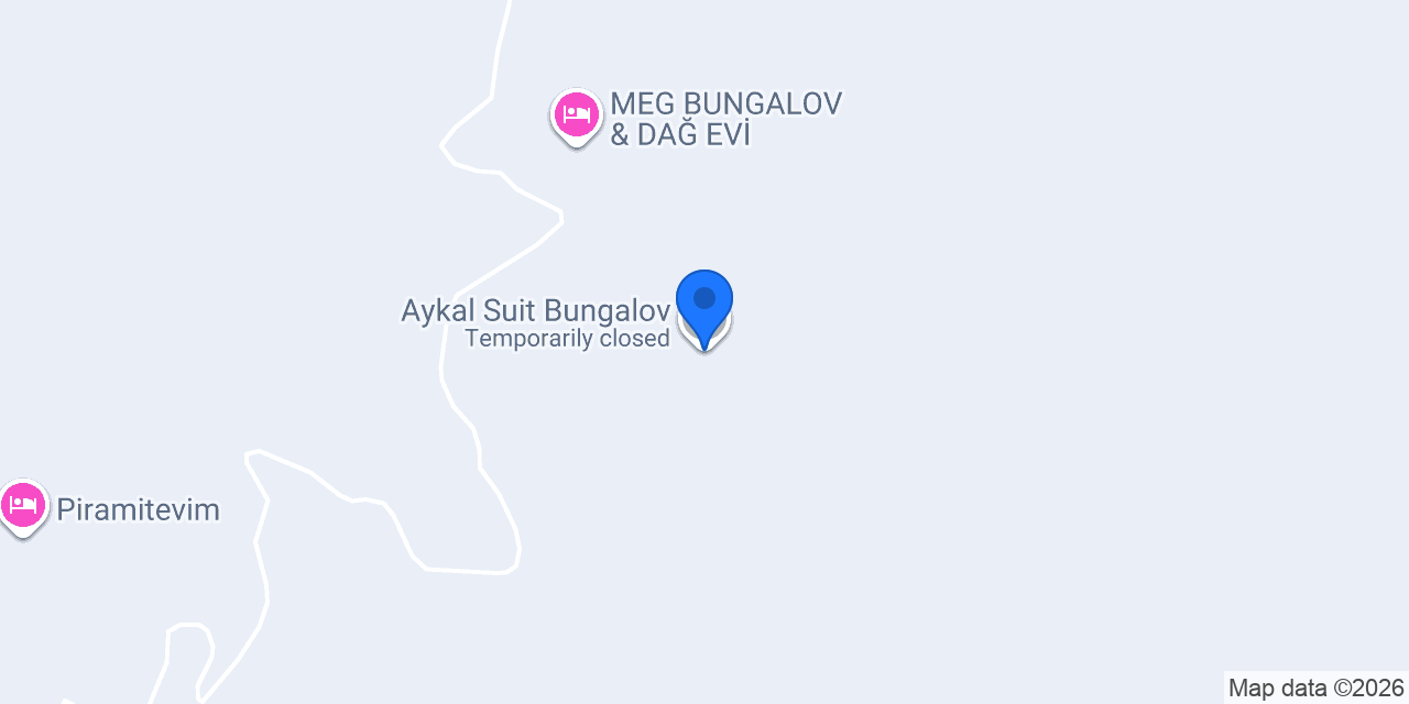 Aykal Suit Bungalov konumu