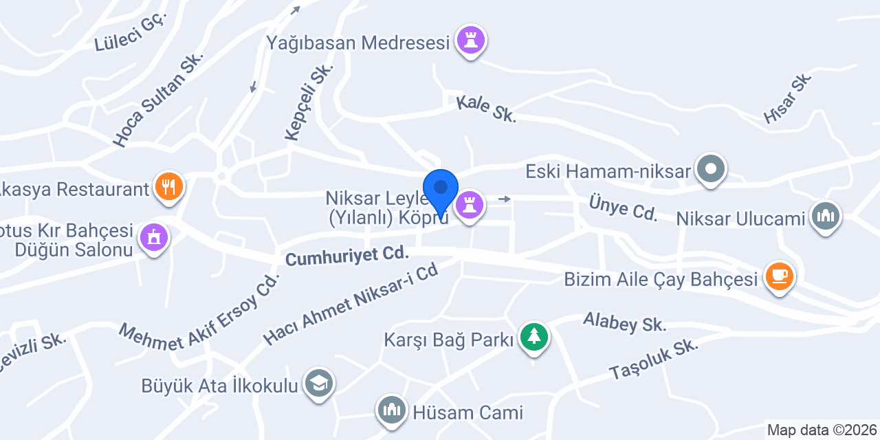 Hanedan Pastanesi konumu