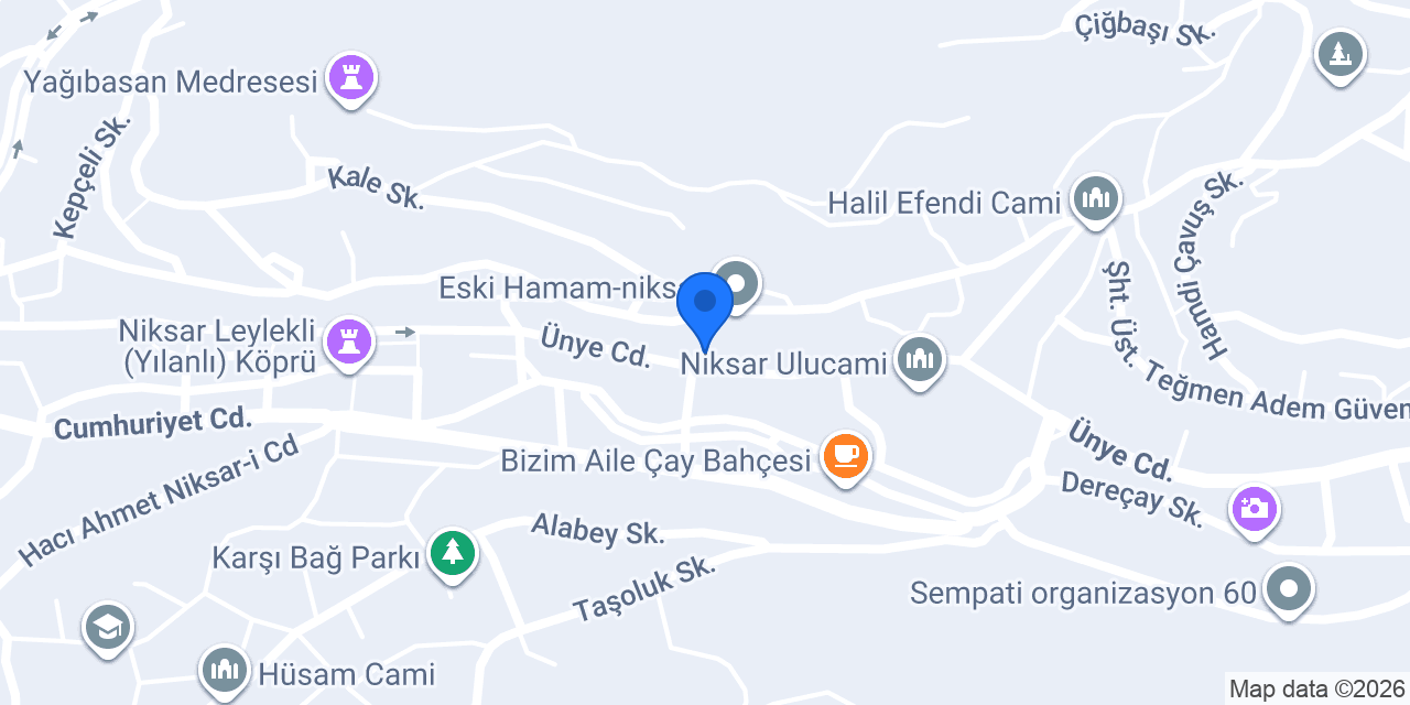Kanaat Pide Salonu konumu