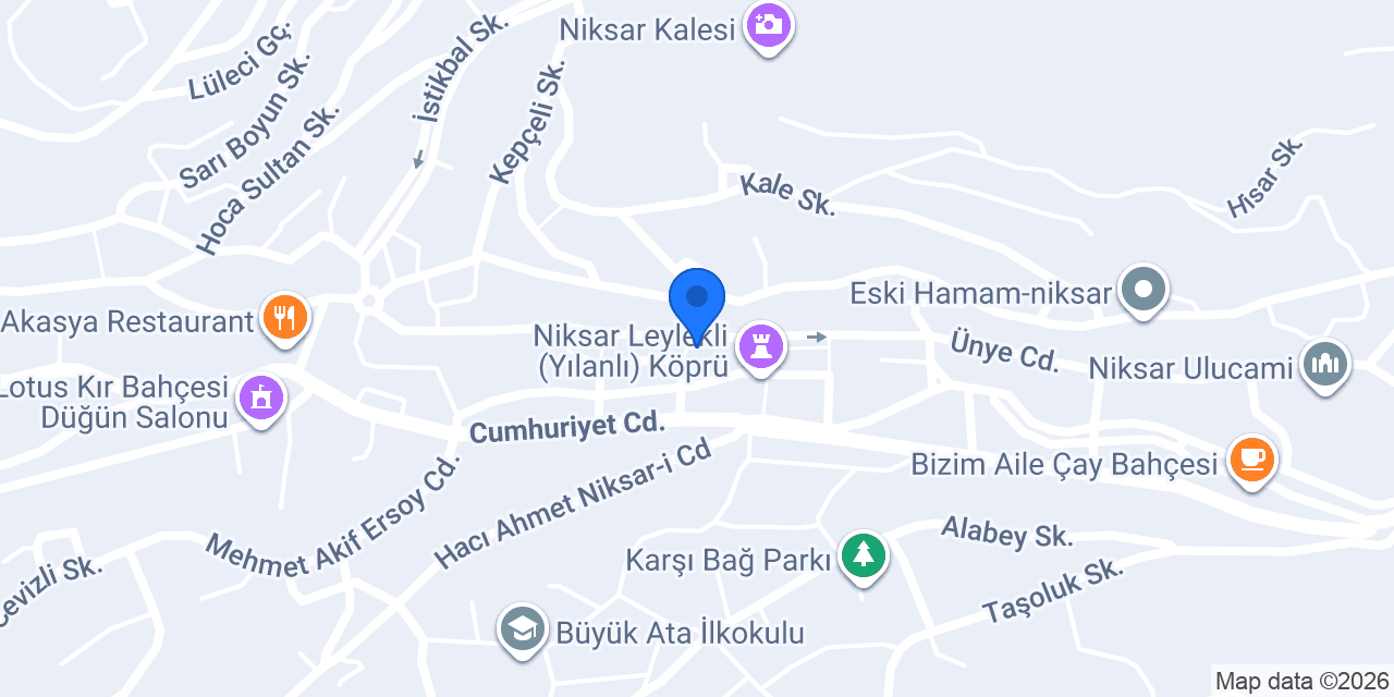 Çavuşoğlu Eczanesi konumu