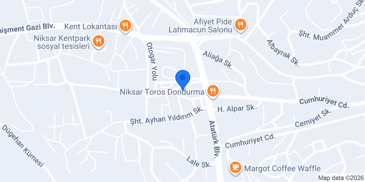 Marshall - Ateş İnşaat konumu