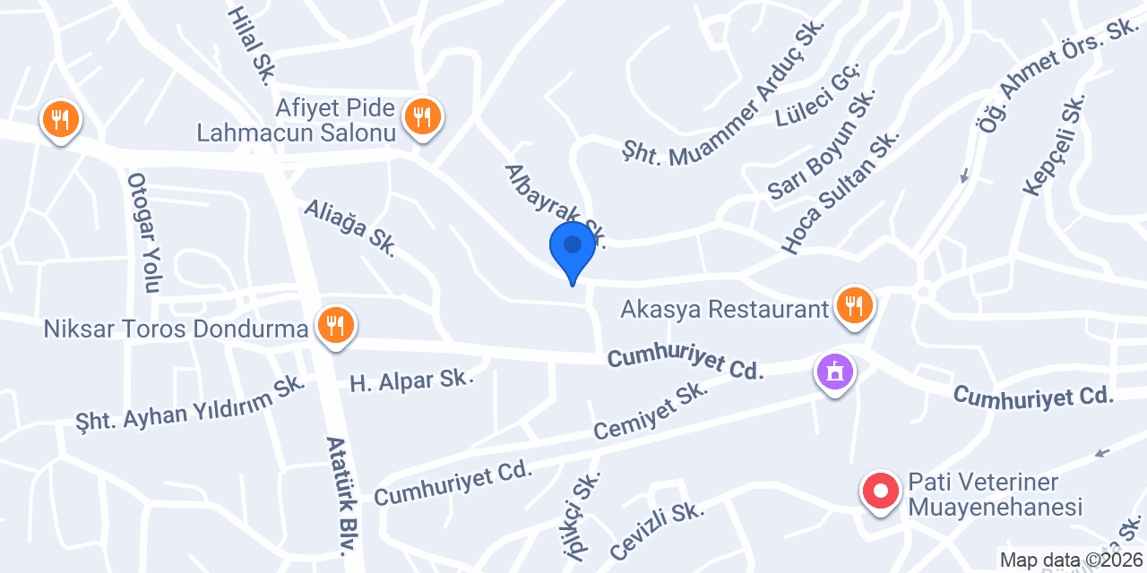 KARANTİNA GARAGE konumu
