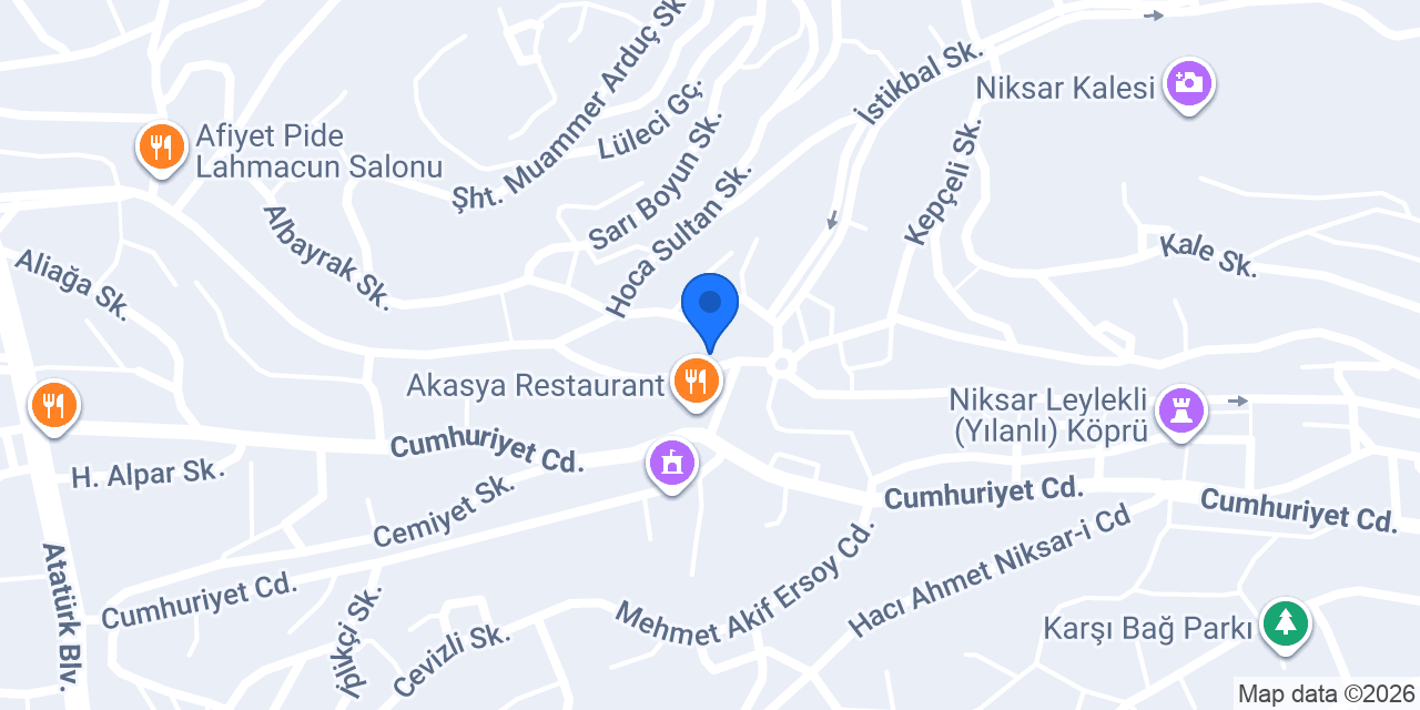 AYHAN EMLAK konumu