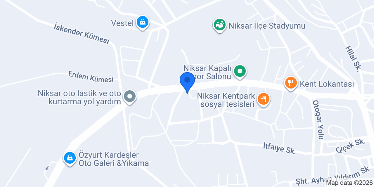 ZELVEOĞLU OTOMOTİV konumu