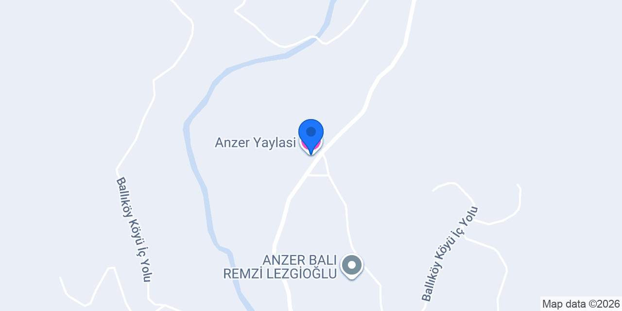 Anzer Yaylasi konumu