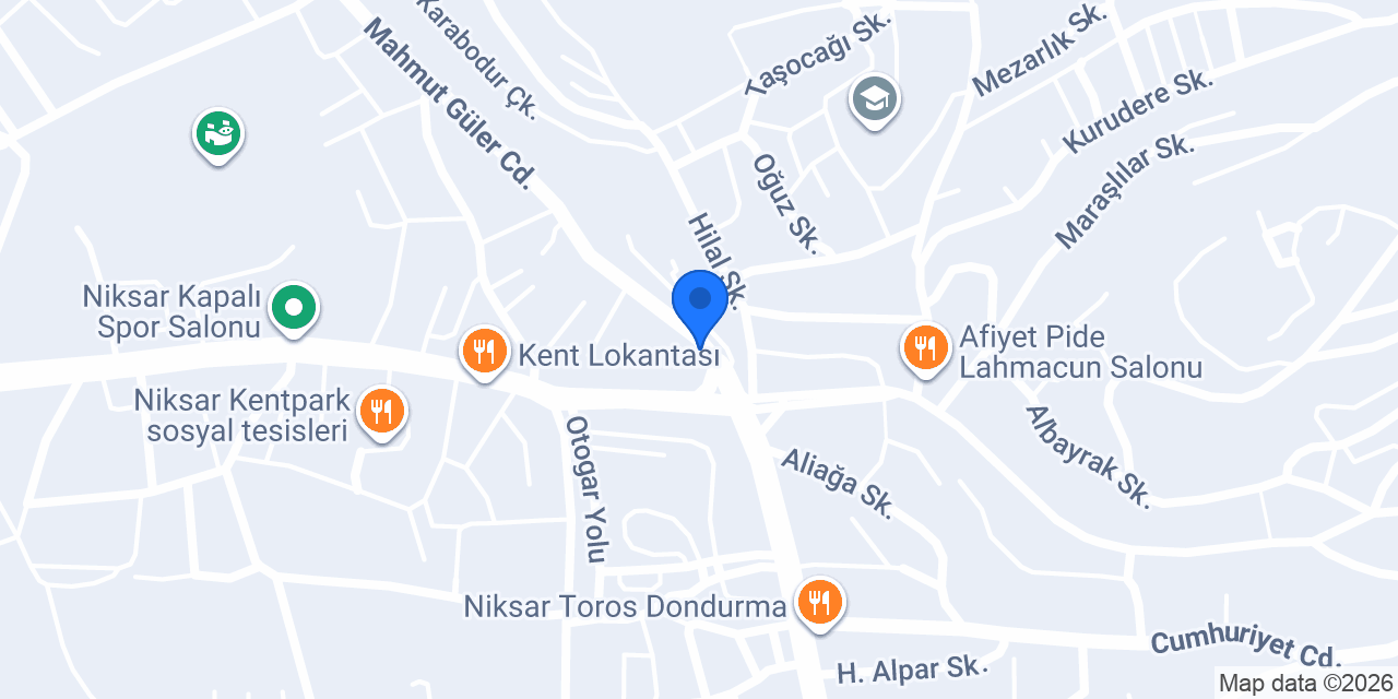 Tostçu ismail şark cafe konumu