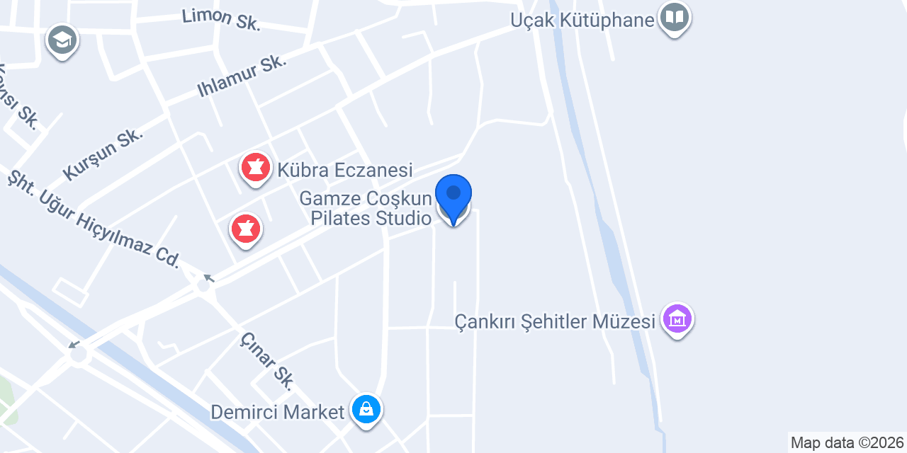 Gamze Coşkun Pilates Studio konumu