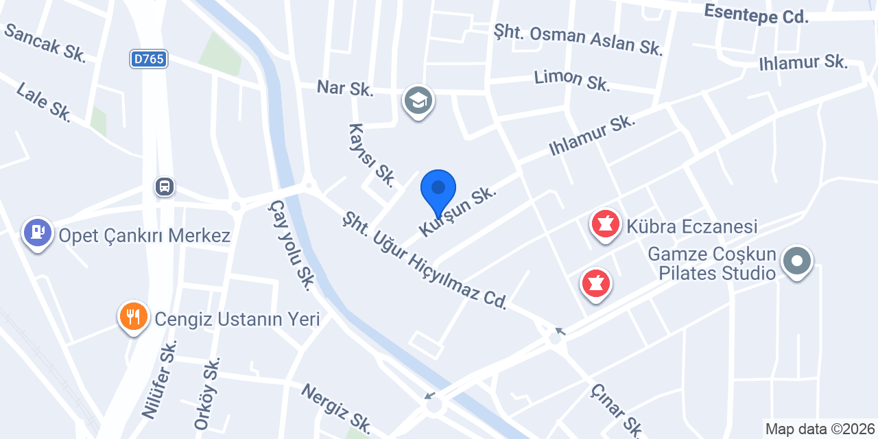 ÇANKIRI ÖZTÜRK HAFRİYAT konumu