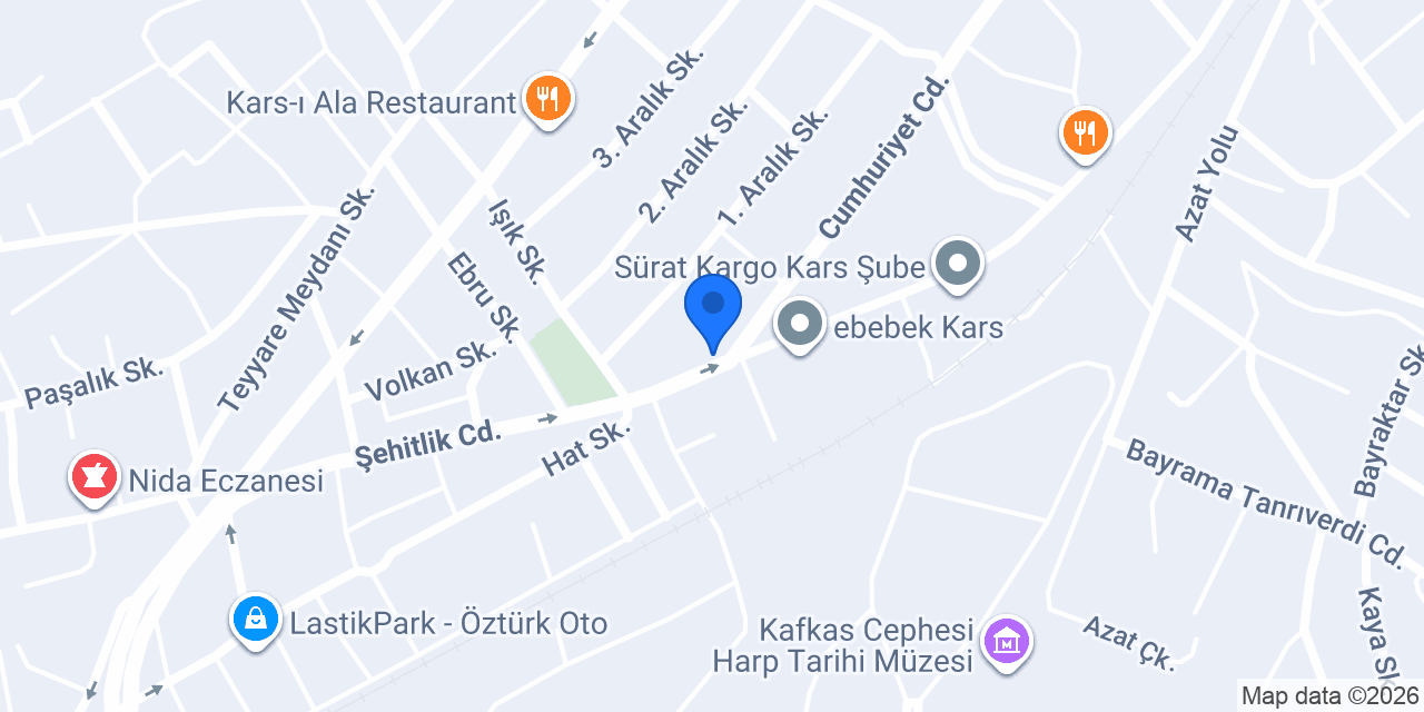 AYKA SÖVE STROPİYER konumu