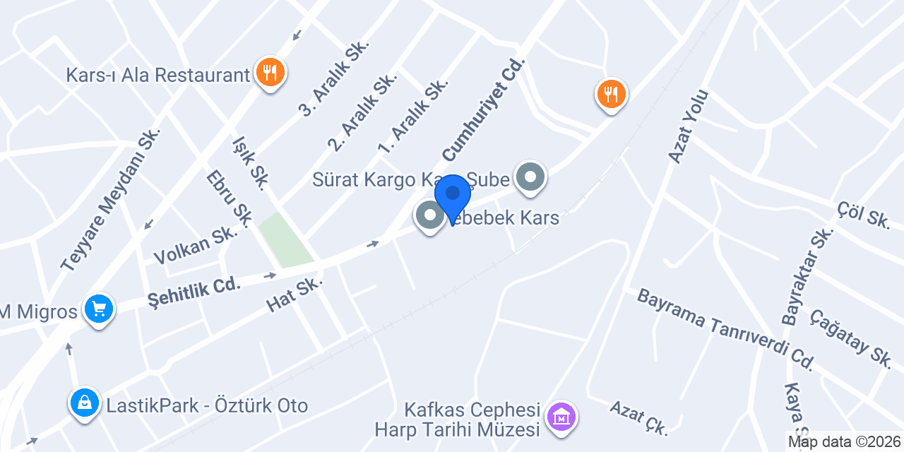 Kars Mobilya Tamir Montaj konumu