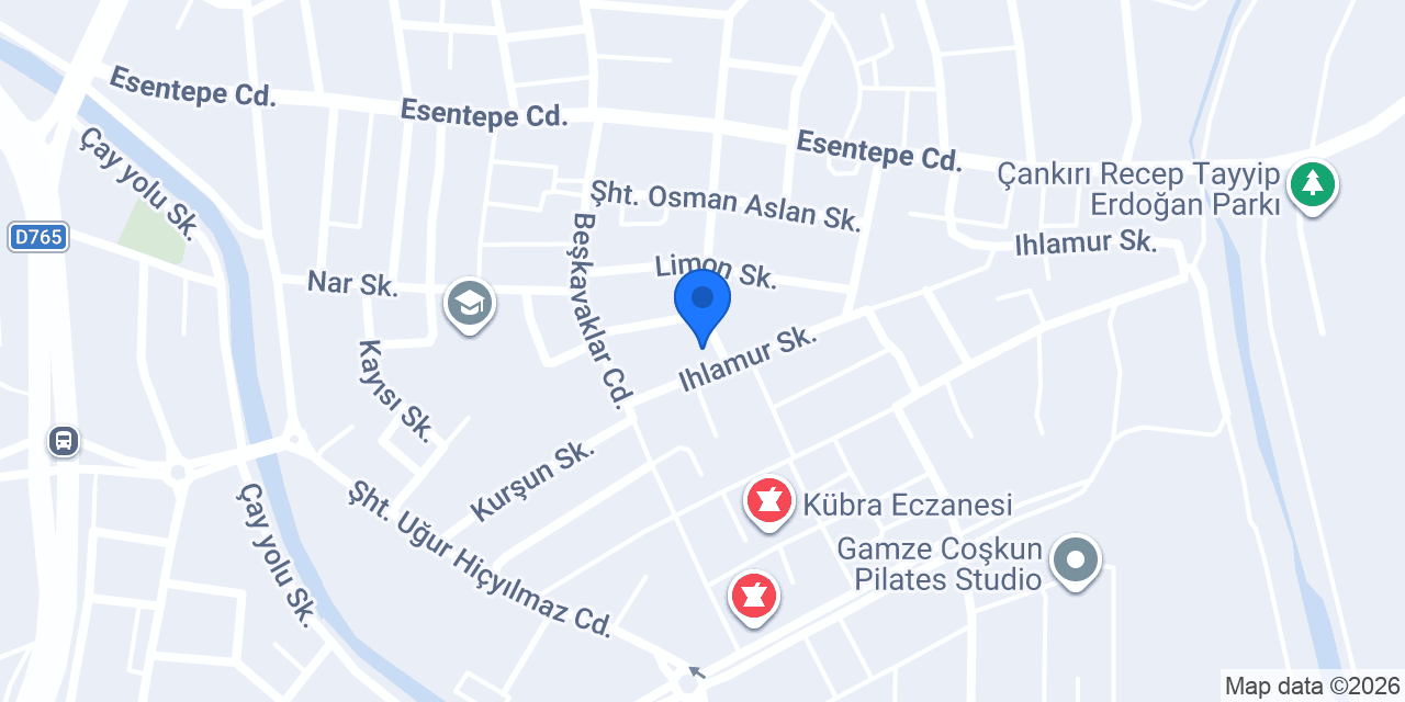 Burçak Pasta ve Unlu Mamüller konumu