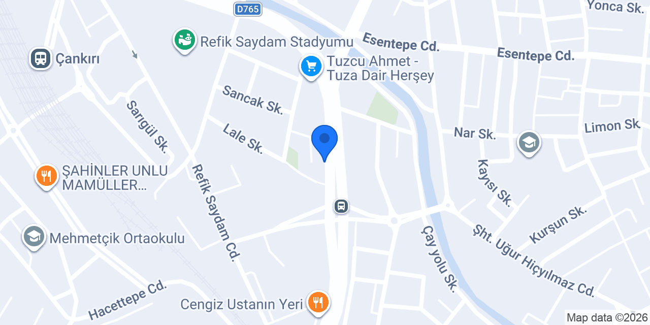 Arslan Gıda konumu