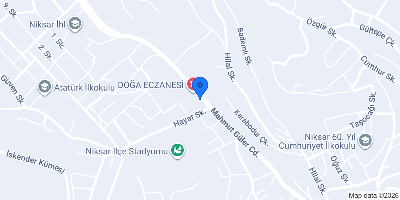 Nur Ofset Matbaa konumu