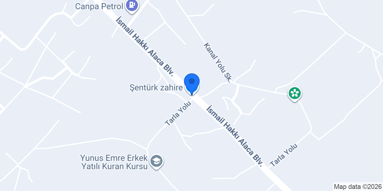 Şentürk zahire konumu