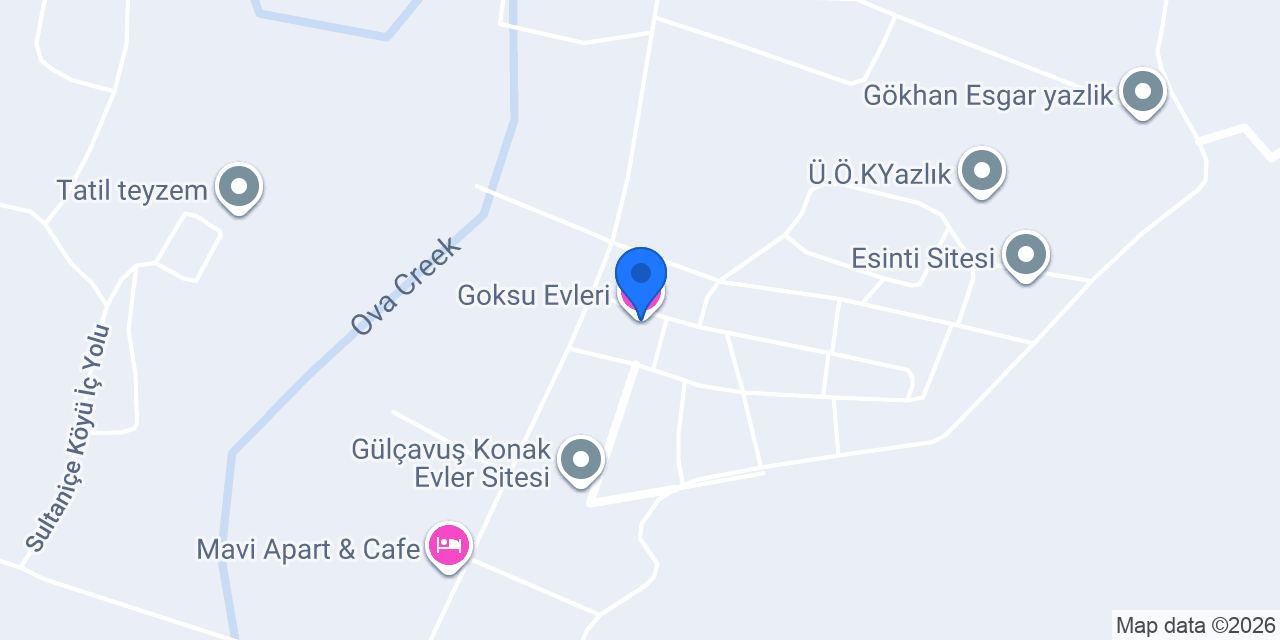 Goksu Evleri konumu