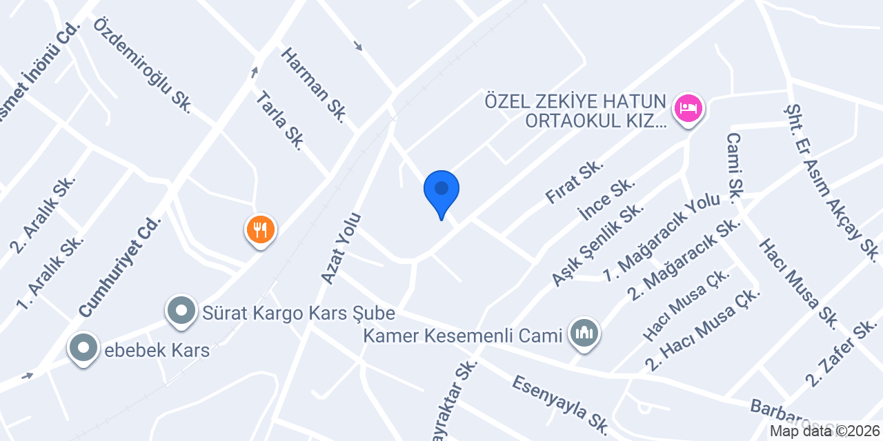Halit Paşa İlkokulu konumu