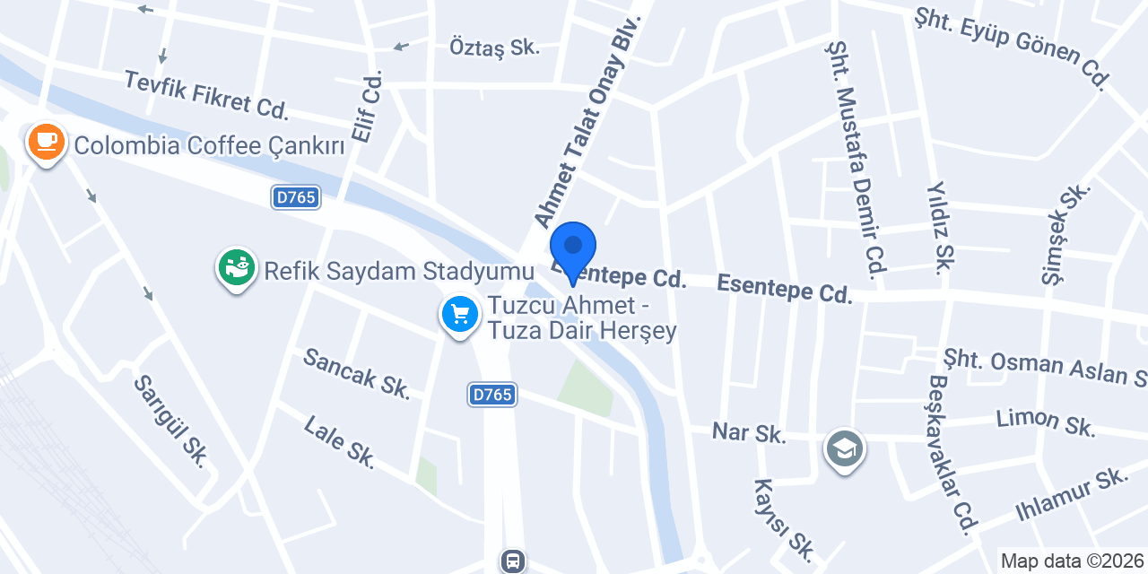 Karakuşlar Bay Bayan Terzi konumu