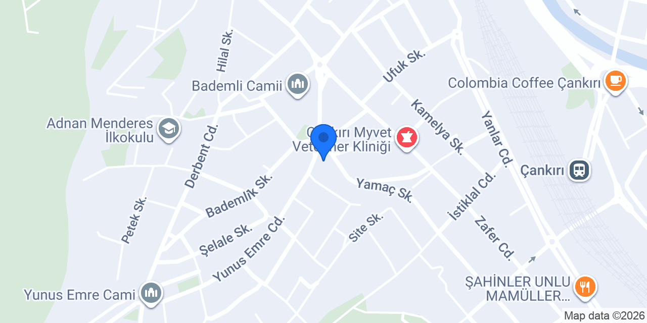Şok Market konumu