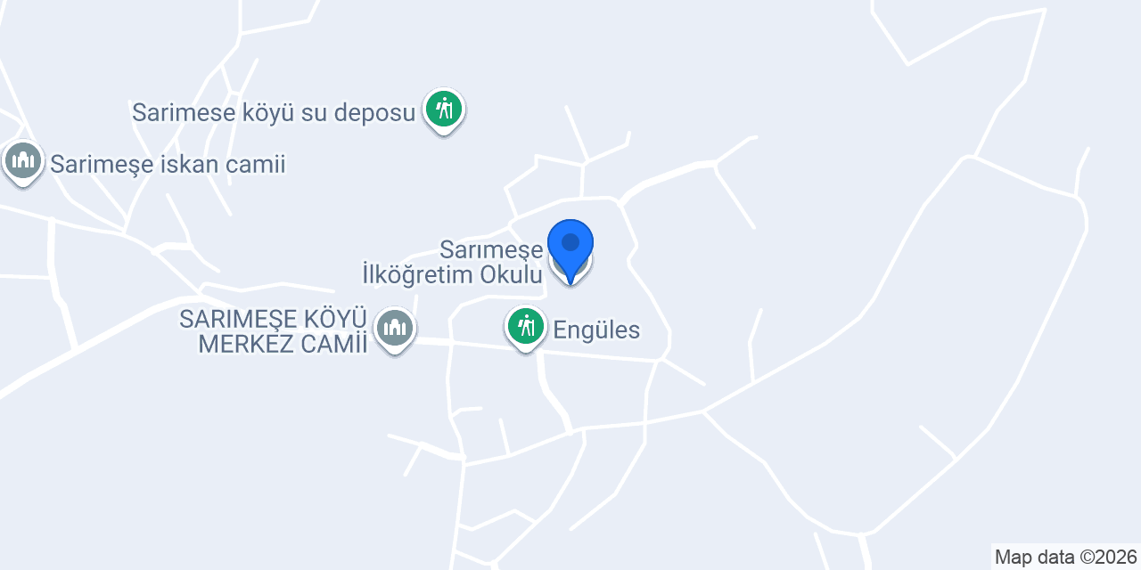 Sarımeşe İlköğretim Okulu konumu