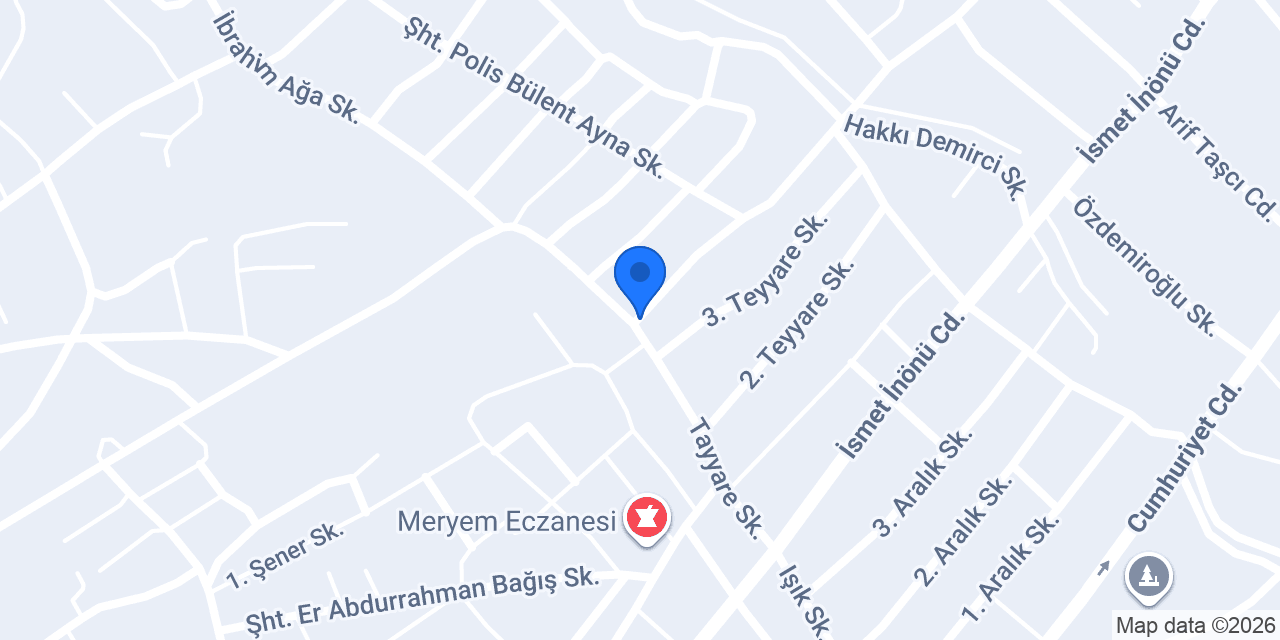 Atalay İlaçlama konumu