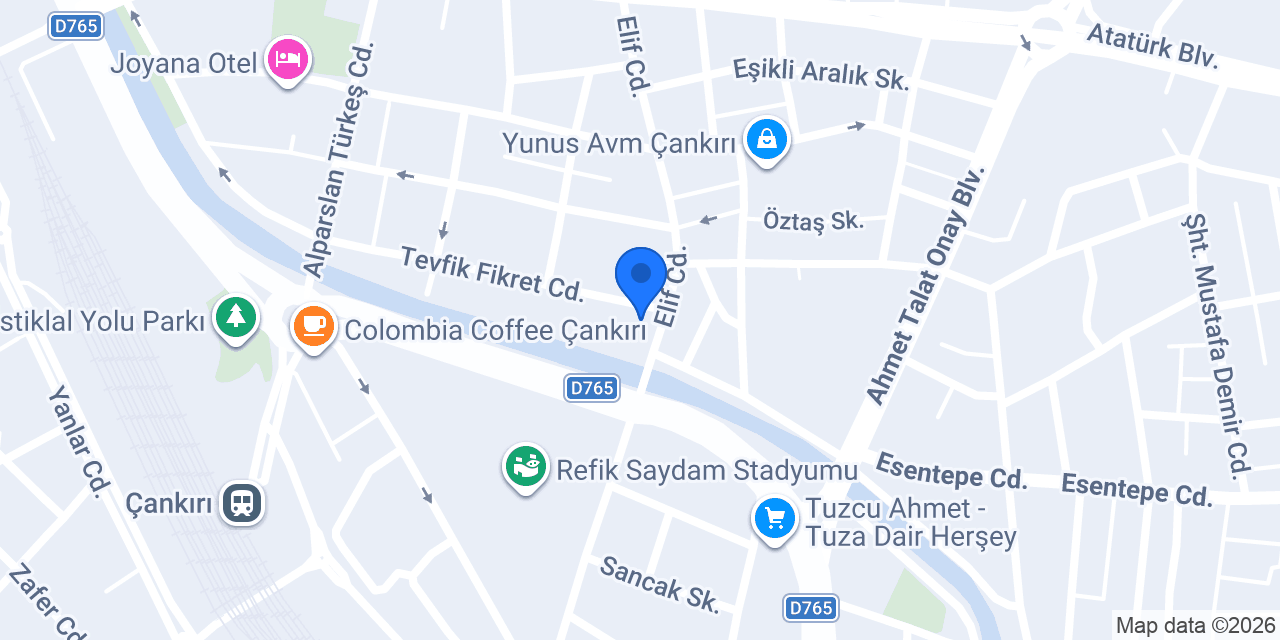 Aksan Elektrik konumu