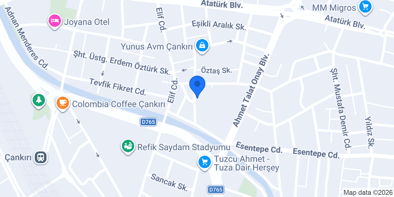 Çankırı Pide konumu