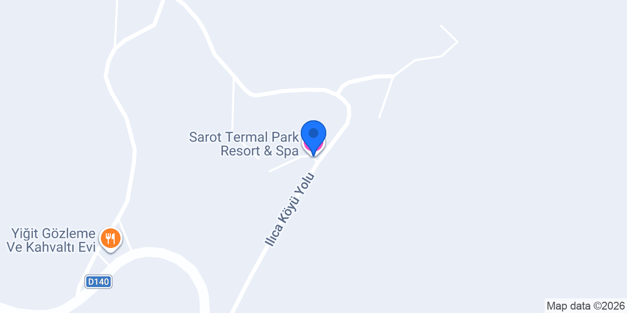 Sarot Termal Park Resort & Spa konumu