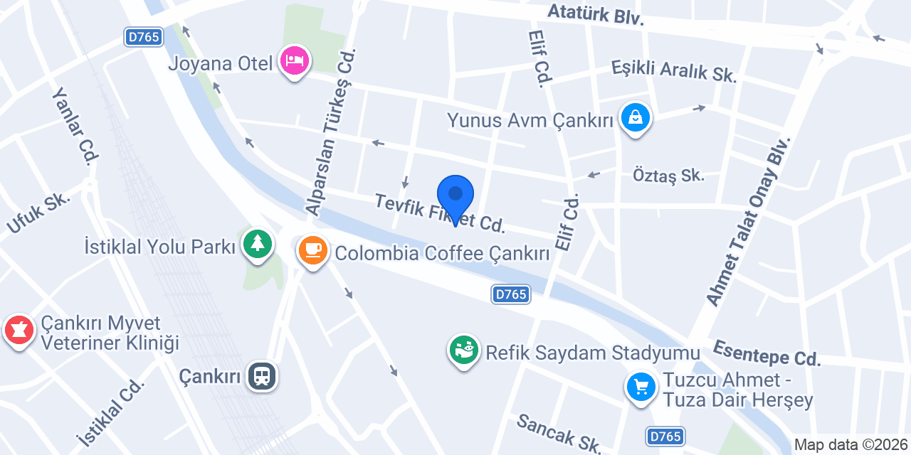LİDER EMLAK ÇANKIRI konumu