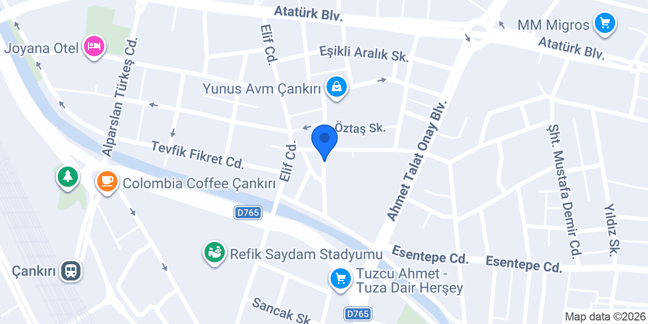Başak Lokantası konumu