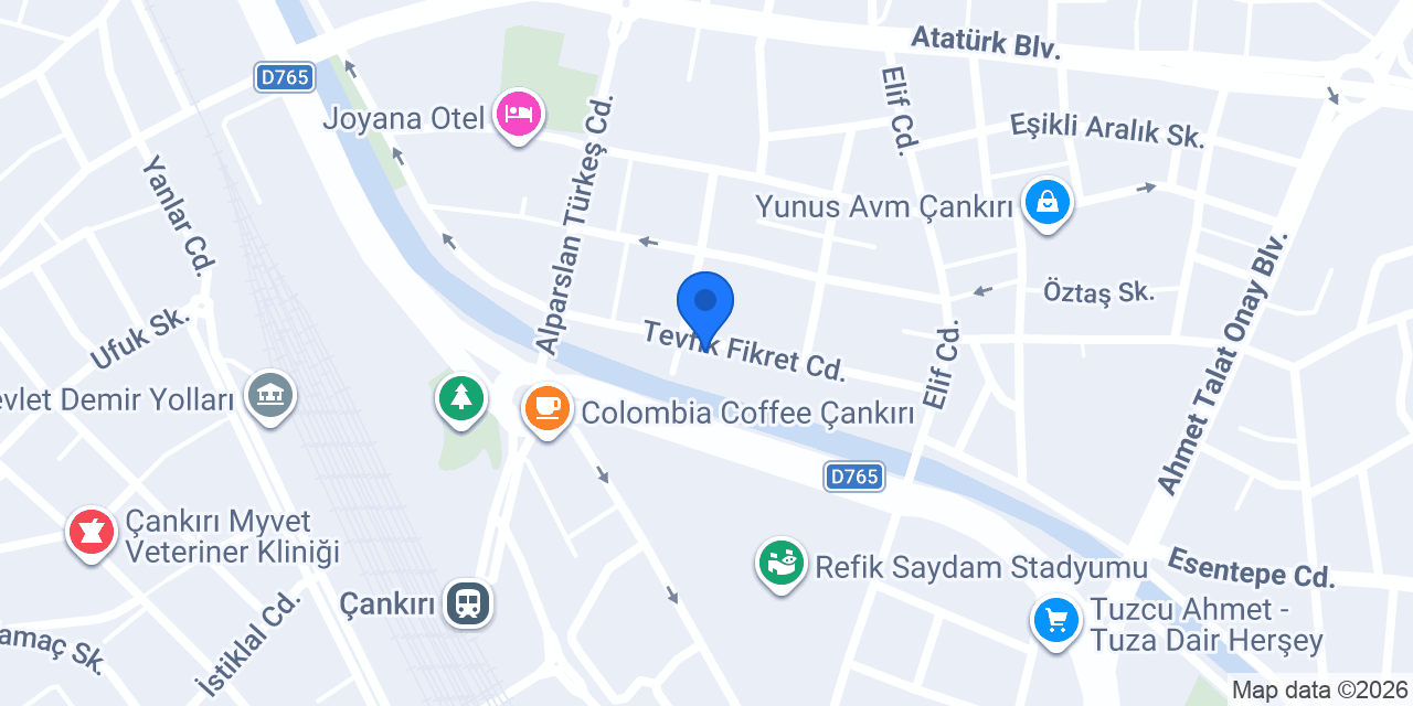 Bi Dürüm Döner konumu