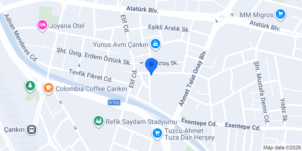 Çiçekçimm Çankırı konumu