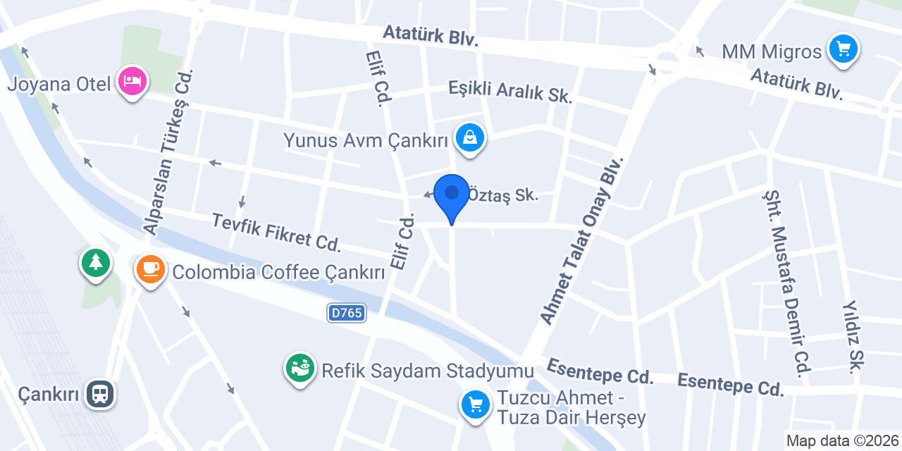 Çankırı Barosu konumu