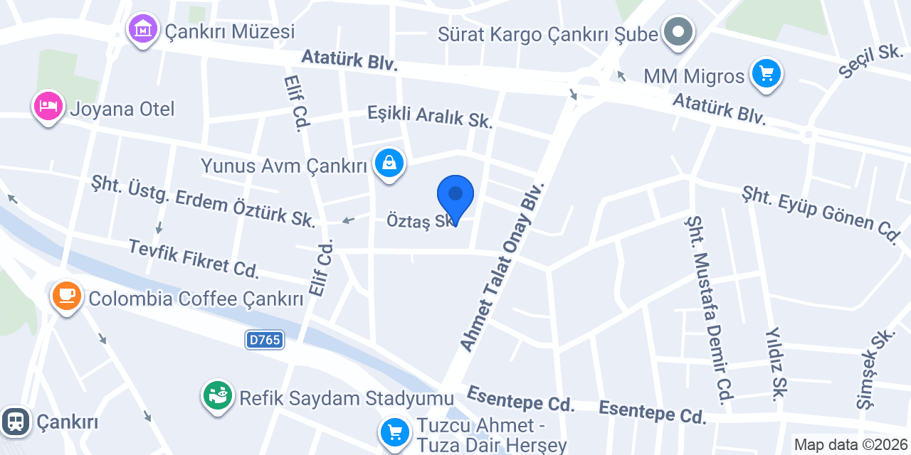 SAMET KARACA TUĞRA KUAFÖR konumu