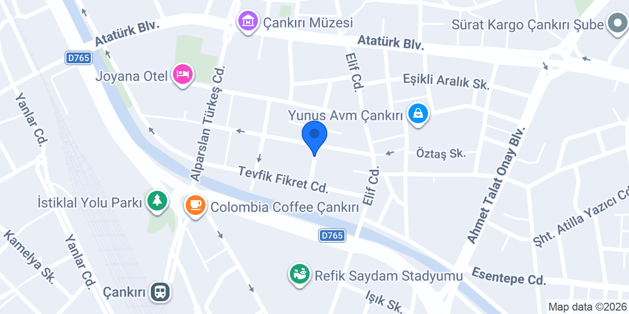 Avcılar Perde konumu