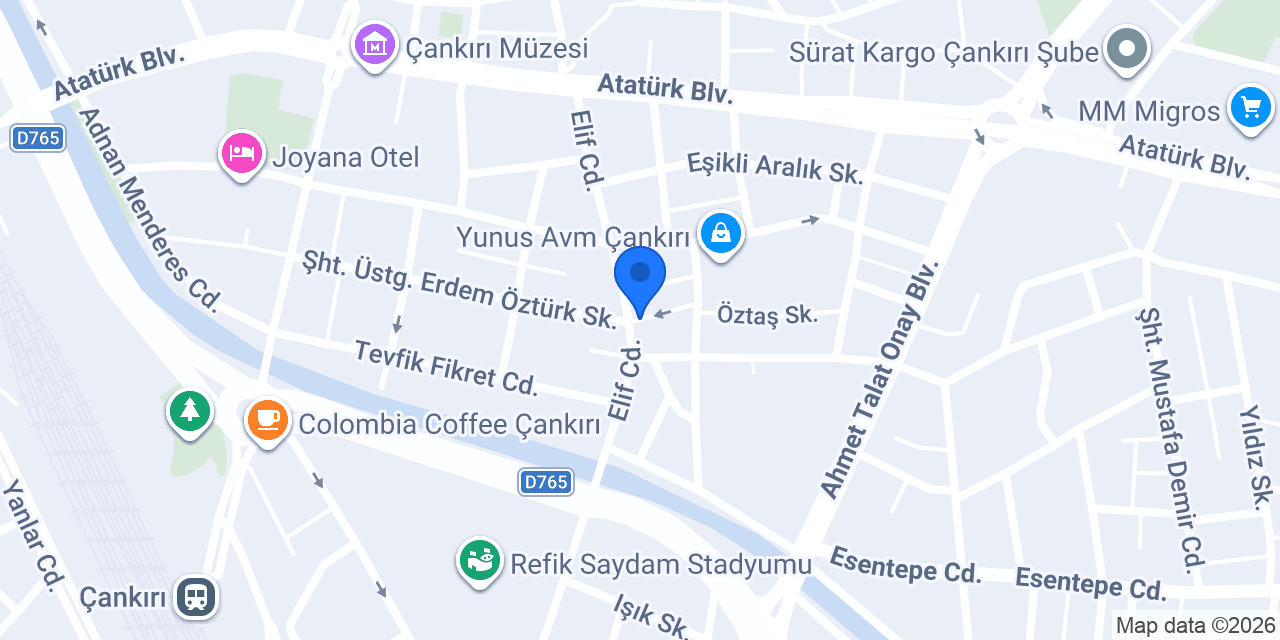 Köfteci Mehmet Usta konumu