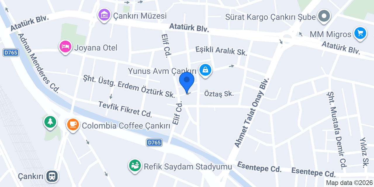 KUAFÖR FERHAT ÇAKMAK konumu