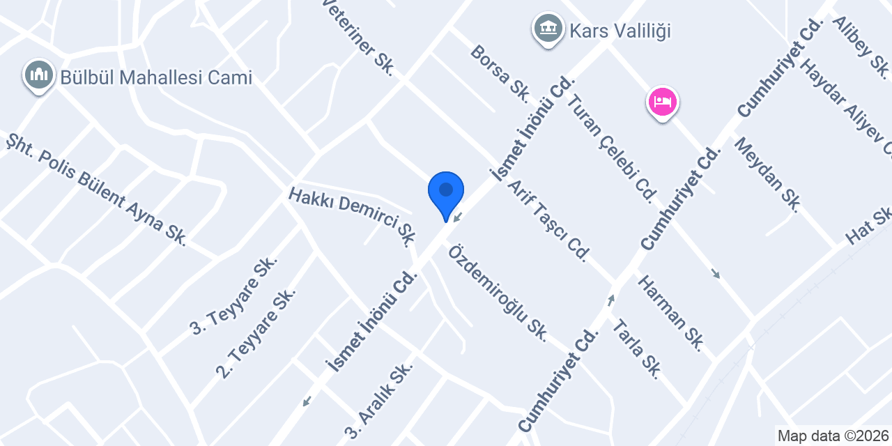 KARACA KARS konumu