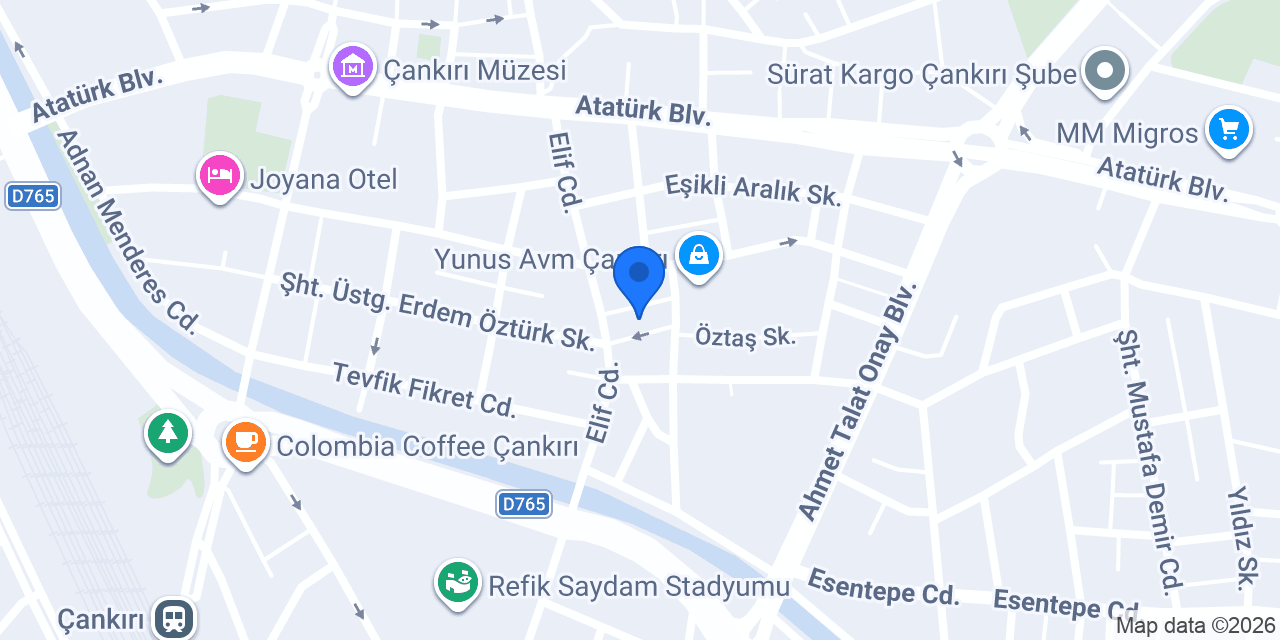 Gönder Veteriner Kliniği konumu