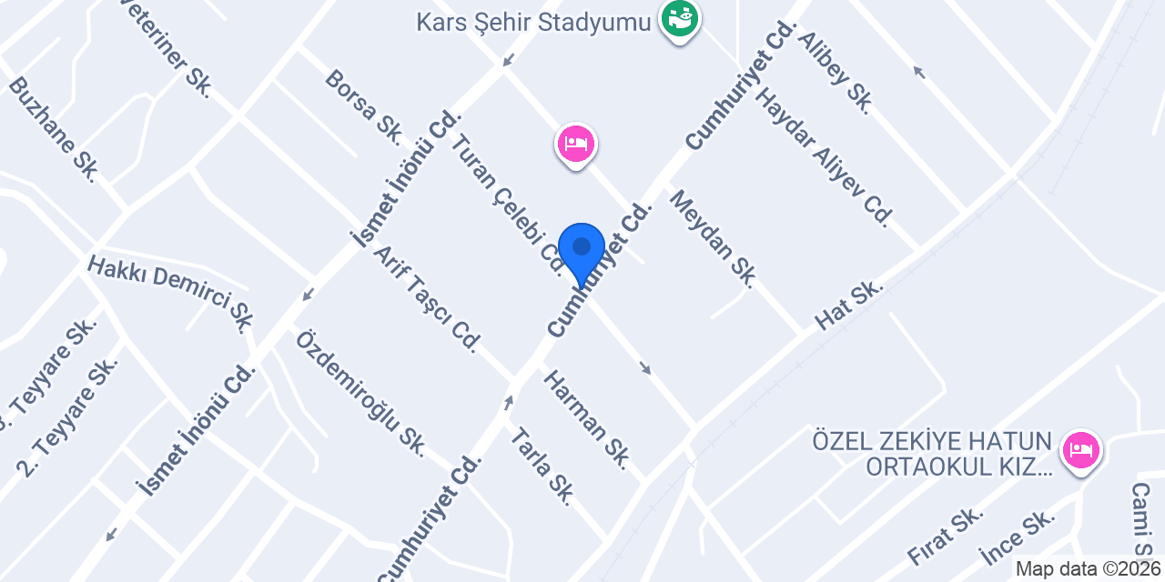 GAZİ KARS TURİZM konumu