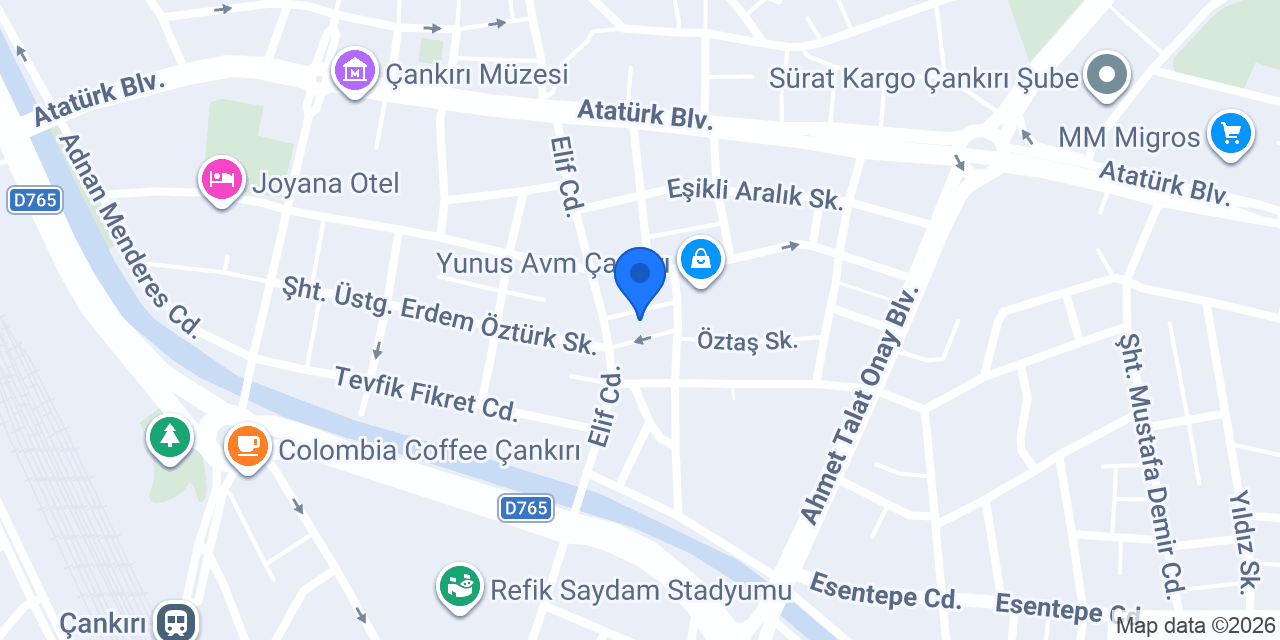 AYMİRA EMLAK konumu