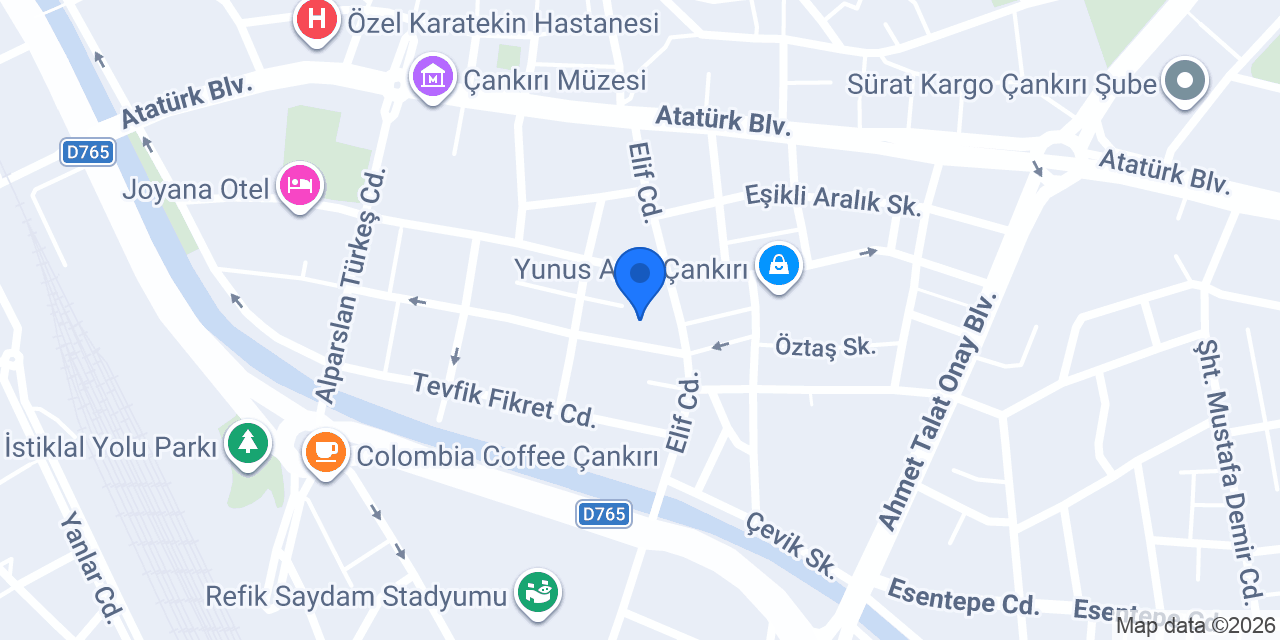 Arslan Elektrik konumu