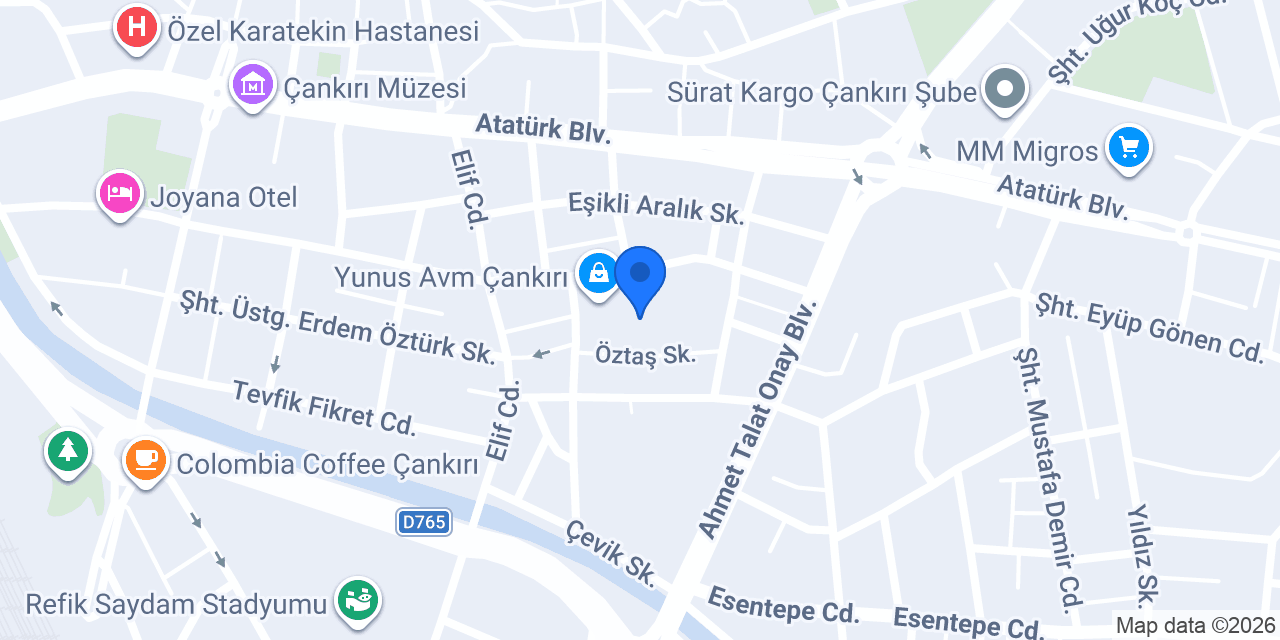 Avm Terzi konumu