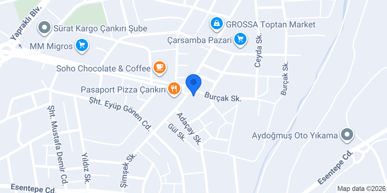 ÖZ YAREN HALI YIKAMA konumu