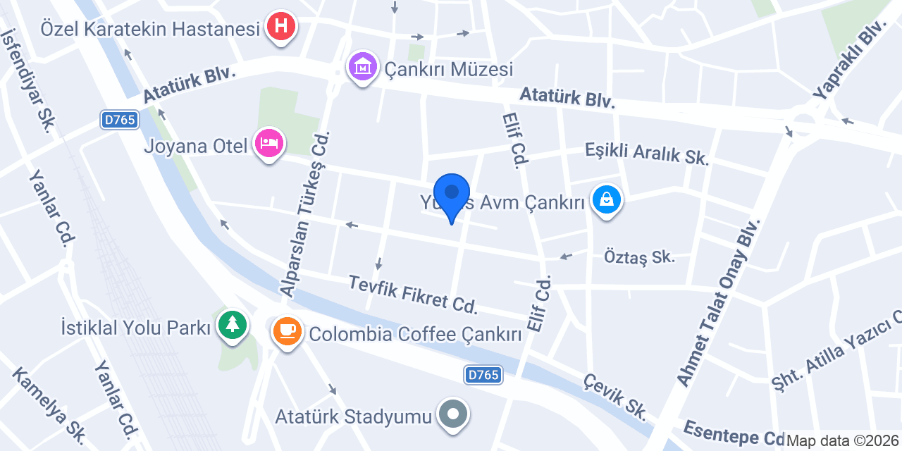 YAKAMOZ TEKEL konumu